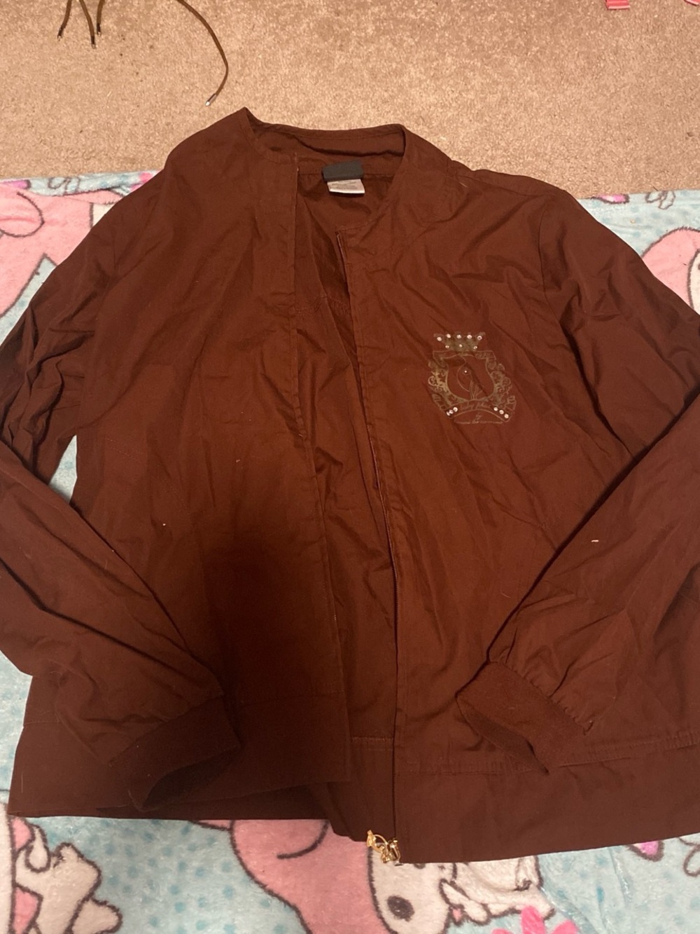 Baby Phat Brown Women's Bomber Jacket